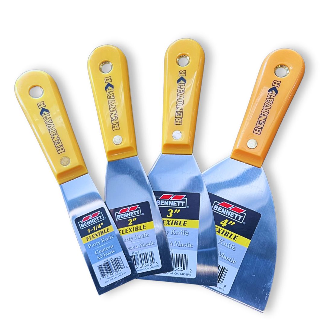Flexible Putty Knife – 1¼" to 4"