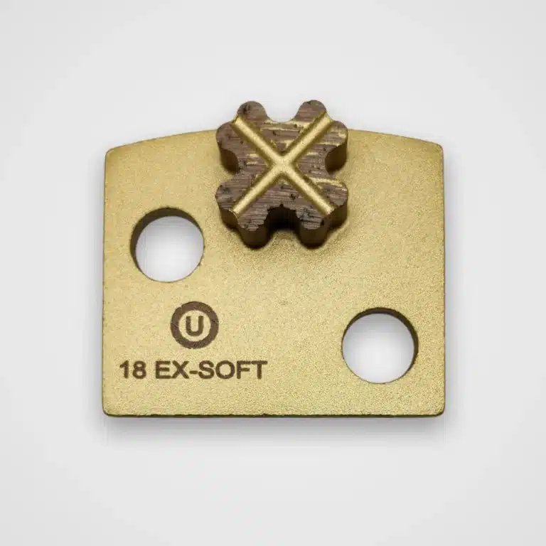 UGRIND 2-Holes Magnetic Extra-Soft Bond 18 grit 1 Segment Diamond Tooling